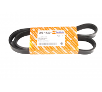 Ремінь генератора (1120мм, з кондиціонером) Volkswagen Passat B6 / Фольксваген Пассат Б6 1.8TSI 2005-2010 9061120 AUTOTECHTEILE (Німеччина)