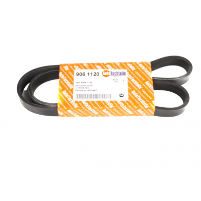 Ремінь генератора (1120мм, з кондиціонером) Volkswagen Passat B6 / Фольксваген Пассат Б6 1.8TSI 2005-2010 9061120 AUTOTECHTEILE (Німеччина)