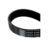 Ремінь генератора (1613мм, з кондиціонером) Volkswagen Passat B6 / Фольксваген Пассат Б6 3.2FSI 2005-2010 VKMV6PK1613 SKF (Франція)