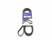 Ремінь генератора (1733мм, з кондиціонером, двигун: CAXA) Volkswagen Passat B6 / Фольксваген Пассат Б6 1.4TSI 2005-2010 1736K6 HUTCHINSON (Франція)