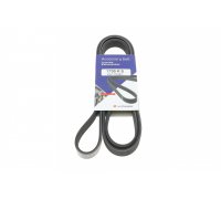 Ремінь генератора (1733мм, з кондиціонером, двигун: CAXA) Volkswagen Passat B6 / Фольксваген Пассат Б6 1.4TSI 2005-2010 1736K6 HUTCHINSON (Франція)