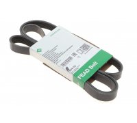 Ремінь генератора (1733мм, з кондиціонером, двигун: CAXA) Volkswagen Passat B6 / Фольксваген Пассат Б6 1.4TSI 2005-2010 FB6PK1735 INA (Німеччина)