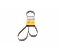 Ремінь генератора (1733мм, з кондиціонером, двигун: CAXA) Volkswagen Passat B6 / Фольксваген Пассат Б6 1.4TSI 2005-2010 6PK1733 CONTINENTAL (Німеччина)