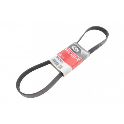 Ремінь генератора (з кондиціонером) Volkswagen Passat B6 / Фольксваген Пассат Б6 1.6TDI 2005-2010 6PK1070 GATES (Бельгія)