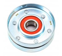 Ролик натягувача ременя генератора (76x26мм, двигун: CDGA) Volkswagen Passat B6 / Фольксваген Пассат Б6 1.4TSI 2005-2010 46900 CAFFARO (Польща)