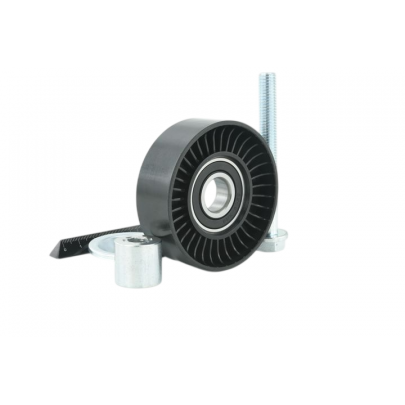 Ролик натягувача ременя генератора (76x26мм, двигун: BLF) Volkswagen Passat B6 / Фольксваген Пассат Б6 1.6FSI 2005-2010 2388CFNA FEBEST (Німеччина)