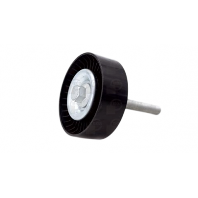 Ролик натягувача ременя генератора (76x26мм, двигун: BLF) Volkswagen Passat B6 / Фольксваген Пассат Б6 1.6FSI 2005-2010 DC0118 BGA (Велика Британія)