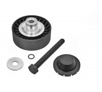 Ролик натягувача ременя генератора (76x26мм, двигун: CAXA) Volkswagen Passat B6 / Фольксваген Пассат Б6 1.4TSI 2005-2010 1000090019 MEYLE (Німеччина)