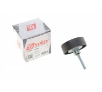 Ролик натягувача ременя генератора (76x26мм, двигун: CAXA) Volkswagen Passat B6 / Фольксваген Пассат Б6 1.4TSI 2005-2010 110098 SOLGY (Іспанія)