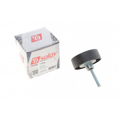 Ролик натягувача ременя генератора (76x26мм, двигун: BLF) Volkswagen Passat B6 / Фольксваген Пассат Б6 1.6FSI 2005-2010 110098 SOLGY (Іспанія)