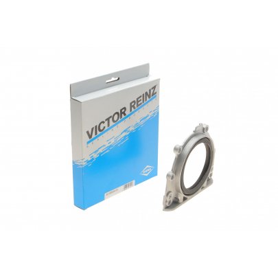 Сальник коленвала (задний, двигатель: BSE, BSF) Volkswagen Passat B6 / Фольксваген Пассат Б6 1.6FSI 2005-2010 81-90006-00 VICTOR REINZ (Германия)