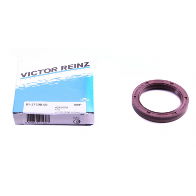 Сальник коленвала (передний) Volkswagen Passat B6 / Фольксваген Пассат Б6 1.8TSI 2005-2010 81-37608-00 VICTOR REINZ (Германия)