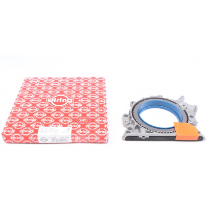 Сальник коленвала (задний, двигатель: BLF) Volkswagen Passat B6 / Фольксваген Пассат Б6 1.6FSI 2005-2010 376.730 ELRING (Германия)