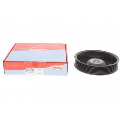 Шків колінвалу (5 ребер, 135мм) (двигун: CAXA, CDGA) Volkswagen Passat B6 / Фольксваген Пассат Б6 1.4TSI 2005-2010 49418947 CORTECO (Італія)