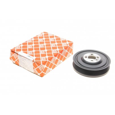 Шків колінвалу (6 струмків, 140х41.5мм) Volkswagen Passat B6 / Фольксваген Пассат Б6 2.0TDI 2005-2010 26870 FEBI (Німеччина)