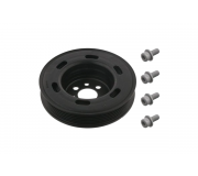 Шків колінвалу (5 ребер, 143х30мм) Volkswagen Passat B6 / Фольксваген Пассат Б6 2.0FSI 2005-2010 33608 FEBI (Німеччина)