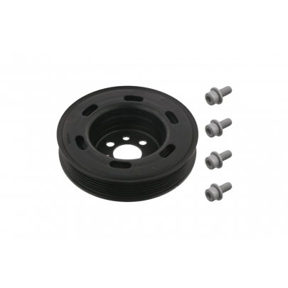 Шків колінвалу (5 ребер, 143х30мм) Volkswagen Passat B6 / Фольксваген Пассат Б6 2.0FSI 2005-2010 33608 FEBI (Німеччина)