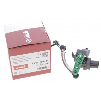 Датчик регулировки угла наклона фар (правый) Volkswagen Passat B6 / Фольксваген Пассат Б6 2005-2010 44121789601 VIKA (Тайвань)