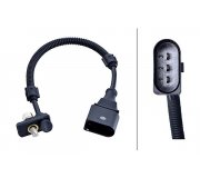 Датчик положення колінвалу (3 контакта, двигун: BLF) Volkswagen Passat B6 / Фольксваген Пассат Б6 1.6FSI 2005-2010 6PU009168-761 HELLA (Німеччина)