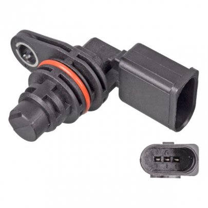 Датчик положення колінвалу (3 контакта, двигун: CAXA, CDGA) Volkswagen Passat B6 / Фольксваген Пассат Б6 1.4TSI 2005-2010 37317 FEBI (Німеччина)