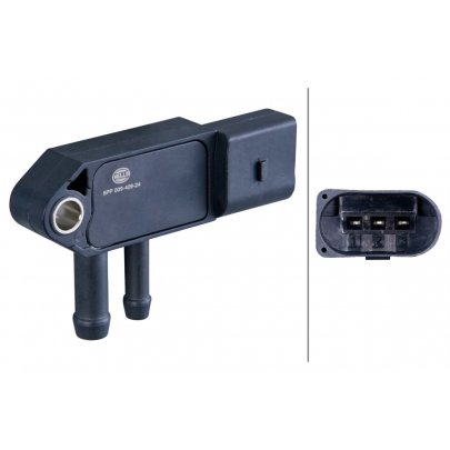 Датчик давления выхлопных газов Volkswagen Passat B6 / Фольксваген Пассат Б6 2.0TDI 2005-2010 6PP009409-241 HELLA (Германия)