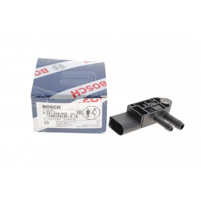 Датчик давления выхлопных газов Volkswagen Passat B6 / Фольксваген Пассат Б6 1.9TDI 2005-2010 0281006005 BOSCH (Германия)