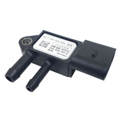 Датчик давления выхлопных газов Volkswagen Passat B6 / Фольксваген Пассат Б6 1.6TDI 2005-2010 059906051C VAG (Германия)