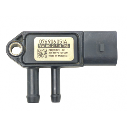 Датчик давления выхлопных газов Volkswagen Passat B6 / Фольксваген Пассат Б6 1.9TDI 2005-2010 03G906051A VAG (Германия)