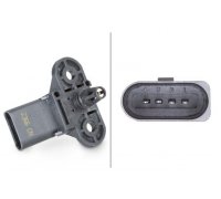 Датчик тиску повітря (двигун: BSE, BSF) Volkswagen Passat B6 / Фольксваген Пассат Б6 1.6FSI 2005-2010 6PP009400-261 HELLA (Німеччина)