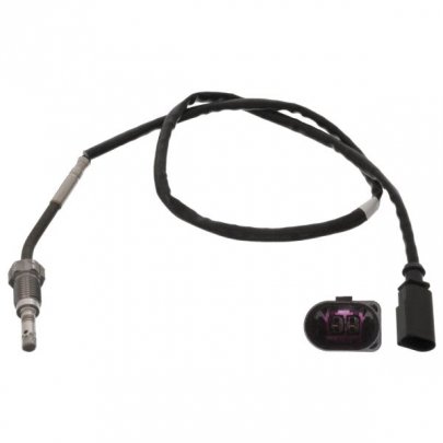 Датчик температуры выхлопных газов (перед турбокомпрессором) Volkswagen Passat B6 / Фольксваген Пассат Б6 1.9TDI 2005-2010 48845 FEBI (Германия)