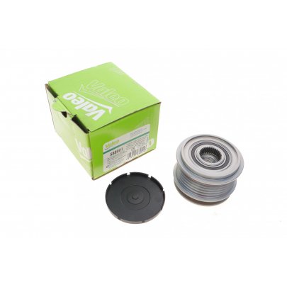 Шкив генератора (двигатель: BSE, BSF) Volkswagen Passat B6 / Фольксваген Пассат Б6 1.6FSI 2005-2010 588001 VALEO (Франция)