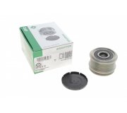 Шкив генератора (двигатель: BSE, BSF) Volkswagen Passat B6 / Фольксваген Пассат Б6 1.6FSI 2005-2010 535001210 INA (Германия)