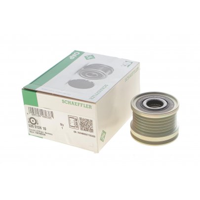 Шків генератора Volkswagen Passat B6 / Фольксваген Пассат Б6 3.2FSI / 3.6FSI 2005-2010 535012410 INA (Німеччина)