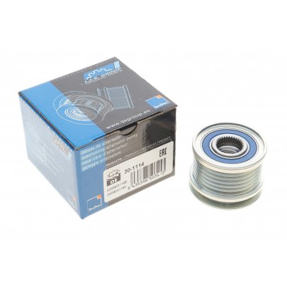 Шків генератора Volkswagen Passat B6 / Фольксваген Пассат Б6 3.2FSI / 3.6FSI 2005-2010 30-1114 IJS GROUP (Іспанія)