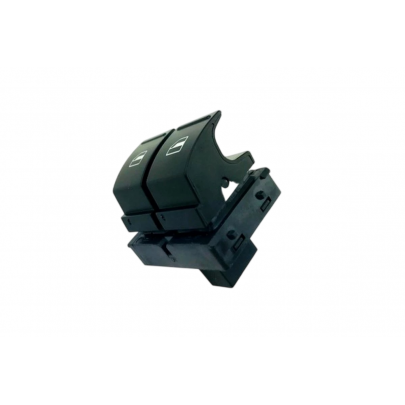 Кнопка склопідйомника подвійна ліва (водійська) Volkswagen Passat B6 / Фольксваген Пассат Б6 2005-2010 0916307 METZGER (Німеччина)