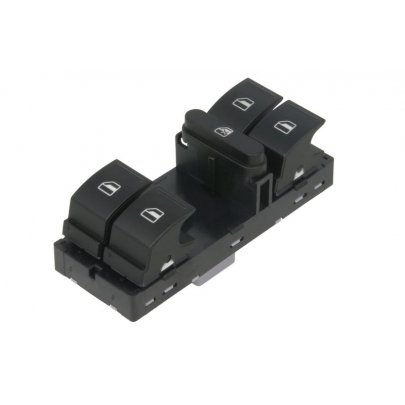 Кнопка склопідйомника ліва (водійська) Volkswagen Passat B6 / Фольксваген Пассат Б6 2005-2010 116040 TOPRAN (Німеччина)