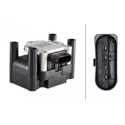 Котушка запалювання (двигун: BSE, BSF) Volkswagen Passat B6 / Фольксваген Пассат Б6 1.6FSI  2005-2010 5DA358000-171 HELLA (Німеччина)