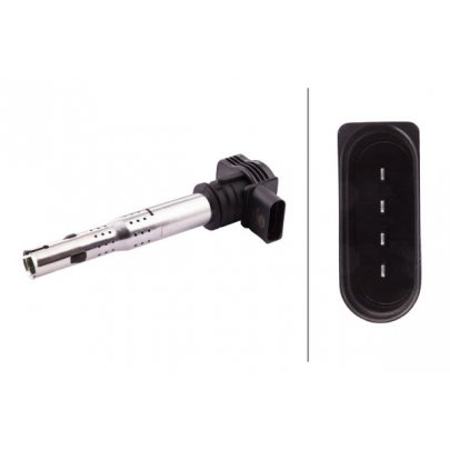 Катушка зажигания Volkswagen Passat B6 / Фольксваген Пассат Б6 1.8TSI / 2.0FSI / 2.0TFSI 2005-2010 5DA193175-921 HELLA (Германия)