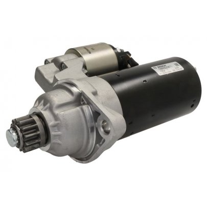Стартер (2.0кВт) Volkswagen Passat B6 / Фольксваген Пассат Б6 2.0TDI 2005-2010 1986S00871 BOSCH (Германия)