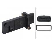 Расходомер воздуха (5 контактов, картридж) Volkswagen Passat B6 / Фольксваген Пассат Б6 2.0TFSI 2005-2010 8ET009149-611 HELLA (Германия)