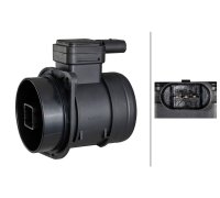 Расходомер воздуха (3 контакта, модуль) Volkswagen Passat B6 / Фольксваген Пассат Б6 1.6TDI 2005-2010 8ET358095-061 HELLA (Германия)