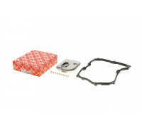 Фільтр масляний АКПП (двигун: BLF, висота: 29мм, з корпусом) Volkswagen Passat B6 / Фольксваген Пассат Б6 1.6FSI 2005-2010 106108 FEBI (Німеччина)