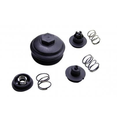 Кришка корпусу масляного фільтра Volkswagen Passat B6 / Фольксваген Пассат Б6 1.9TDI 2005-2010 03841 METALCAUCHO (Іспанія)