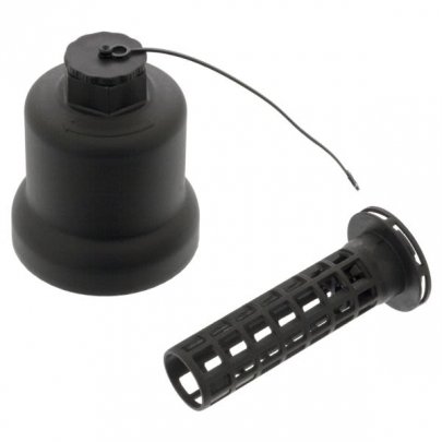 Кришка корпусу масляного фільтра Volkswagen Passat B6 / Фольксваген Пассат Б6 2.0TFSI 2005-2010 ADBP990003 BLUE PRINT (Польща)