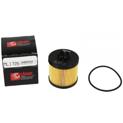 Фільтр масляний Volkswagen Passat B6 / Фольксваген Пассат Б6 1.6FSI 2005-2010 ML1726 CLEAN FILTERS (Італія)