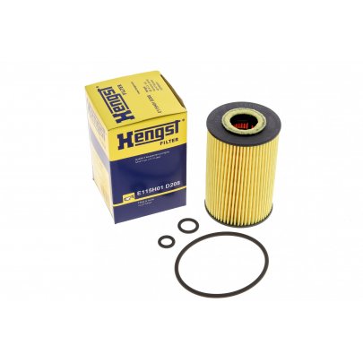 Масляный фильтр Volkswagen Passat B6 / Фольксваген Пассат Б6 1.6TDI 2005-2010 E115H01D208 HENGST (Германия)