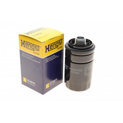Масляный фильтр (высота 141мм) Volkswagen Passat B6 / Фольксваген Пассат Б6 1.8TSI 2005-2010 H14W30 HENGST (Германия)