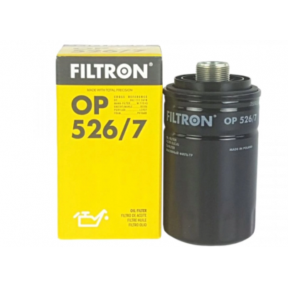 Масляный фильтр Volkswagen Passat B6 / Фольксваген Пассат Б6 2.0TFSI 2005-2010 OP526/7 FILTRON (Польша)
