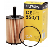 Масляный фильтр Volkswagen Passat B6 / Фольксваген Пассат Б6 1.9TDI 2005-2010 OE650/1 FILTRON (Польша)