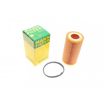 Масляный фильтр (высота 125мм) Volkswagen Passat B6 / Фольксваген Пассат Б6 2.0FSI 2005-2010 HU719/6X MANN-FILTER (Германия)